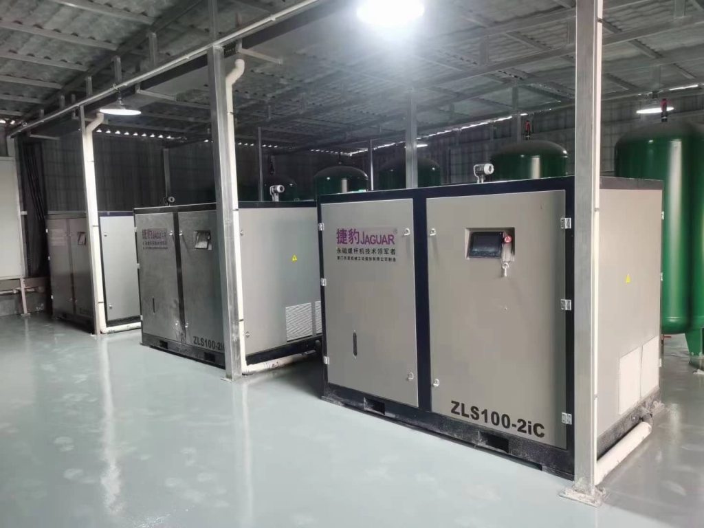 捷豹空压机ZLS100-2iC：以高效替换传统机型，实现车间节能减排新突破 - 图片1